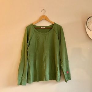 Tradlands Varsity Sweatshirt in Green